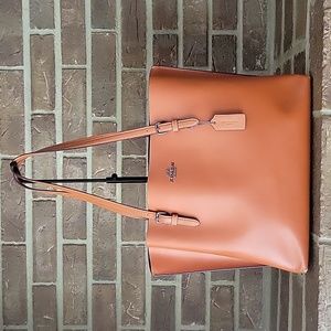 Coach Mollie Tote Orange